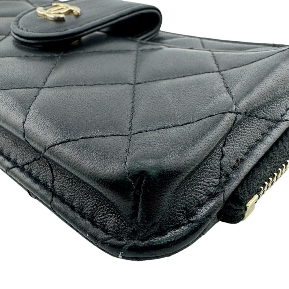 CHANEL Black Logo Wallet - Picture 4 of 11